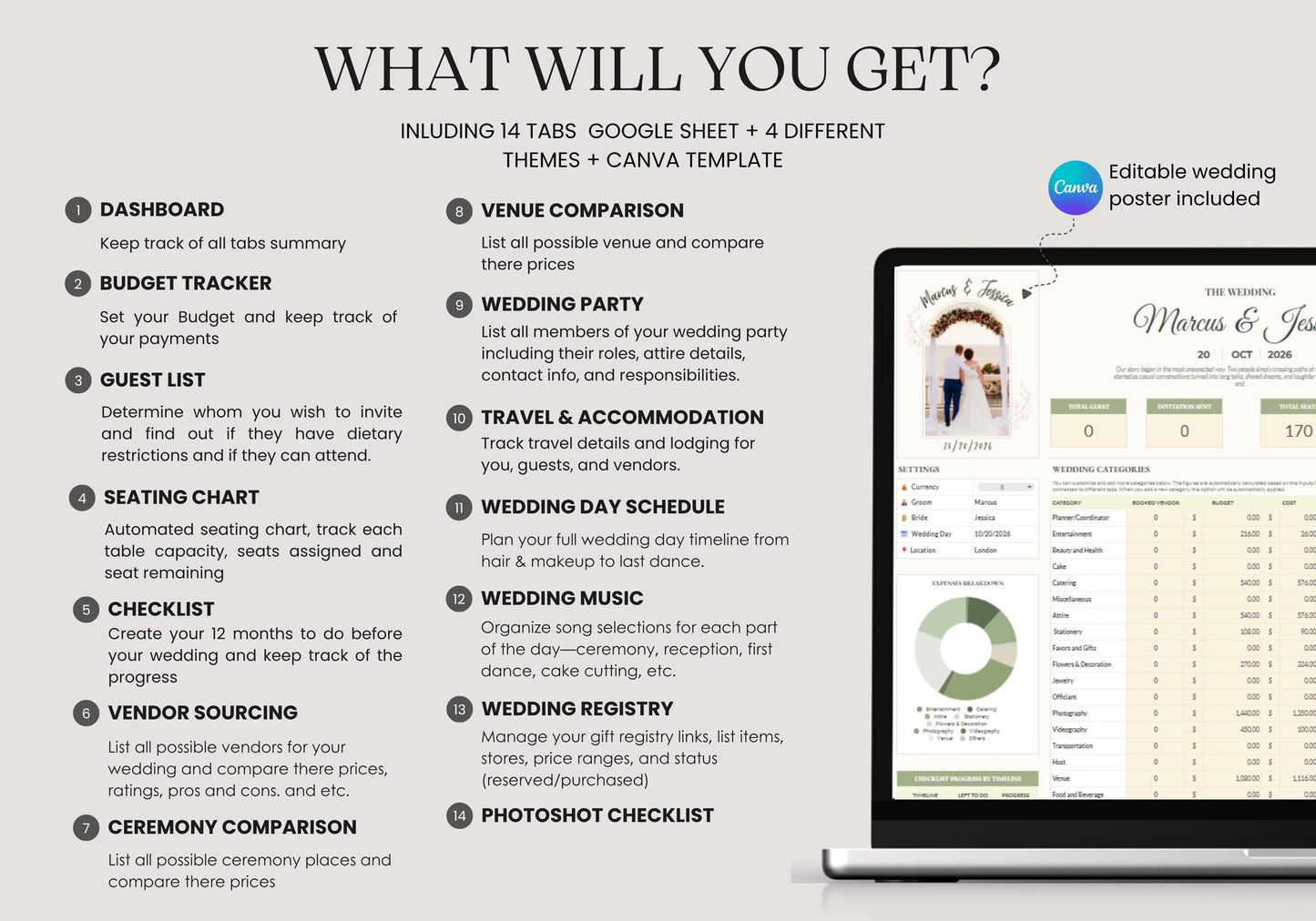 Digital Wedding Planner