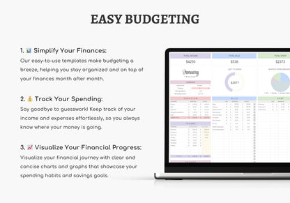 Monthly Budget Planner Spreadsheet